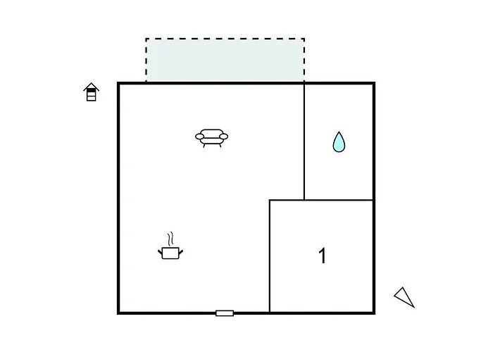 Apartman 1 Bedroom Beautiful In *